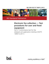 DD CEN ISO/TS 14907-2:2011