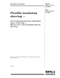 BS EN 60684-3-121 to 124:2001