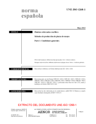 UNE-ISO 1268-1:2012 (R2021)