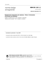 NBN EN 12811-2:2004