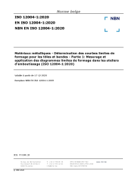 NBN EN ISO 12004-1:2020