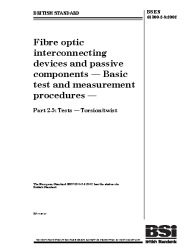 BS EN 61300-2-5:2002