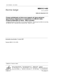 NBN B 21-602:2007