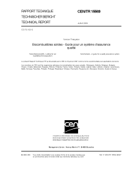CEN/TR 15569:2009