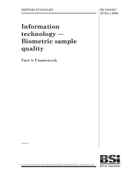 BS ISO/IEC 29794-1:2009
