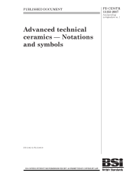 PD CEN/TR 13233:2007