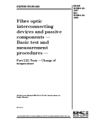 BS EN 61300-2-22:1997