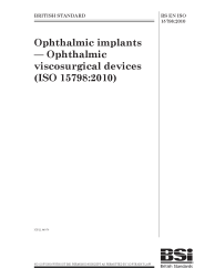 BS EN ISO 15798:2010