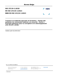 NBN EN ISO 25119-1:2023