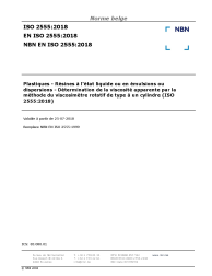NBN EN ISO 2555:2018