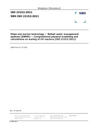 NBN ISO 23152:2021