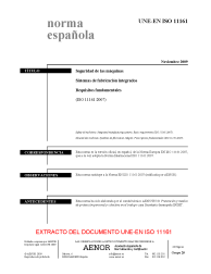 UNE-EN ISO 11161:2009