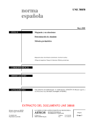 UNE 38858:2001 (R2017)