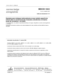 NBN EN 13043:2002