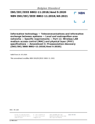 NBN ISO/IEC/IEEE 8802-11:2018/A5:2021