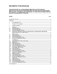 DIN CEN/TS 17158*DIN SPEC 68158:2018-06