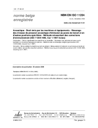 NBN EN ISO 11204:2009