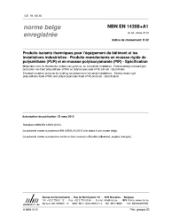 NBN EN 14308+A1:2013