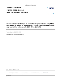 NBN EN ISO 6412-1:2018