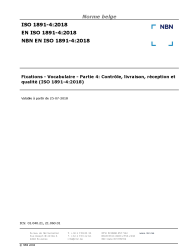 NBN EN ISO 1891-4:2018