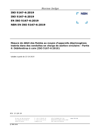 NBN EN ISO 5167-6:2019
