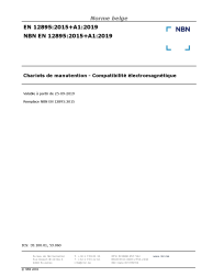 NBN EN 12895:2015+A1:2019