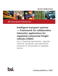 BS ISO 15638-3:2013