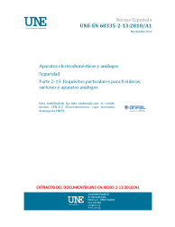UNE-EN 60335-2-13:2010/A1:2019