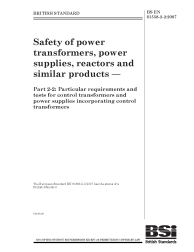 BS EN 61558-2-2:2007