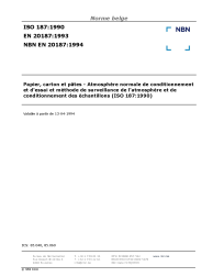 NBN EN 20187:1994