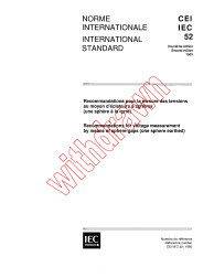 IEC 60052:1960