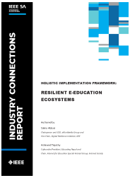 IEEE White Paper : Resilient E-Education Ecosystems:2023