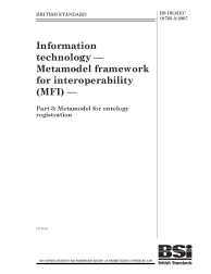 BS ISO/IEC 19763-3:2007