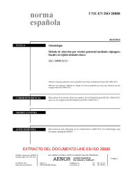 UNE-EN ISO 28888:2014