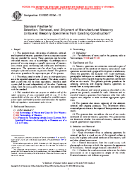 ASTM C1532/C1532M-12