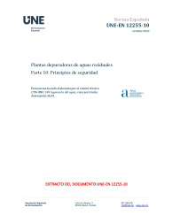 UNE-EN 12255-10:2023