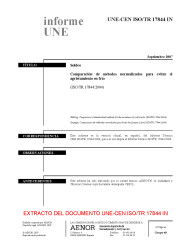 UNE-CEN ISO/TR 17844:2007 IN