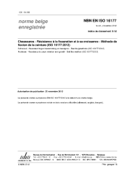 NBN EN ISO 16177:2012