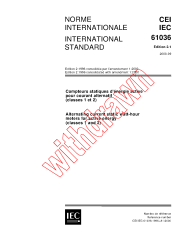 IEC 61036:1996+AMD1:2000 Consolidated