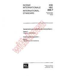 IEC 60268-7:1996