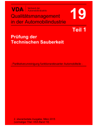 VDA Band 19 Teil 1:2015-03