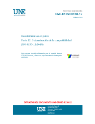 UNE-EN ISO 8130-12:2020