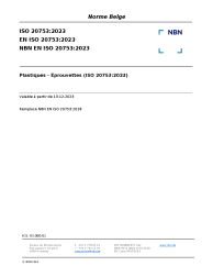 NBN EN ISO 20753:2023