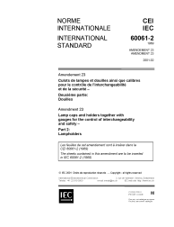 IEC 60061-2:1969/AMD23:2001