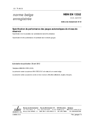 NBN EN 13352:2012