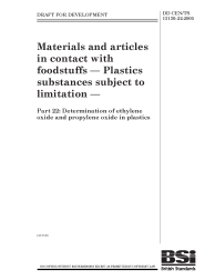 DD CEN/TS 13130-22:2005