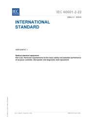 IEC 60601-2-22:2019/AMD1:2026