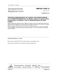 NBN EN 15269-10:2011
