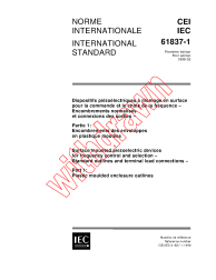 IEC 61837-1:1999