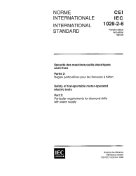IEC 61029-2-6:1993